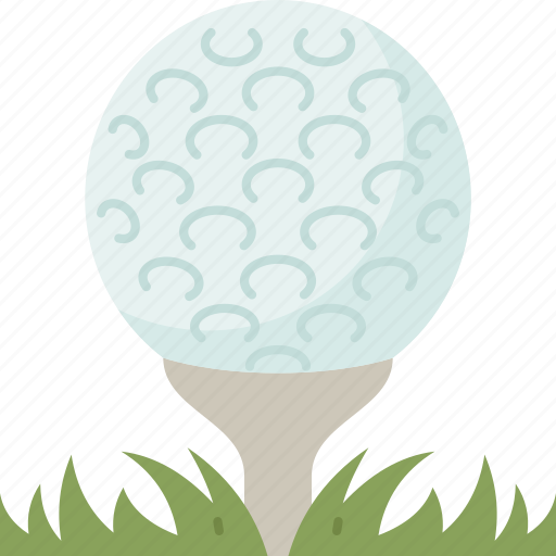 Ball, on, tee, golf, sport icon - Download on Iconfinder
