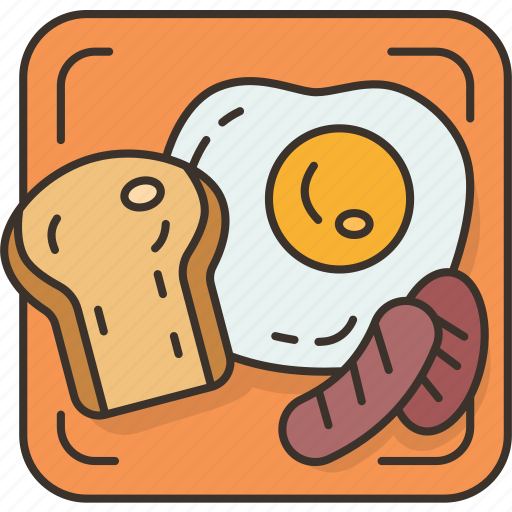 Breakfast, meal, food, sandwich, egg icon - Download on Iconfinder