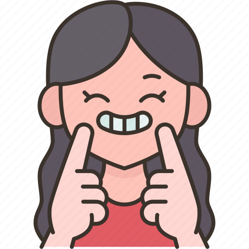Smile, happy, cute, cheerful, joy icon - Download on Iconfinder