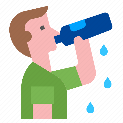 Drink, drinking, refreshing, thirsty, drink a water icon - Download on Iconfinder