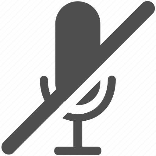 Microphone, mic, mute, sound, speaker icon - Download on Iconfinder