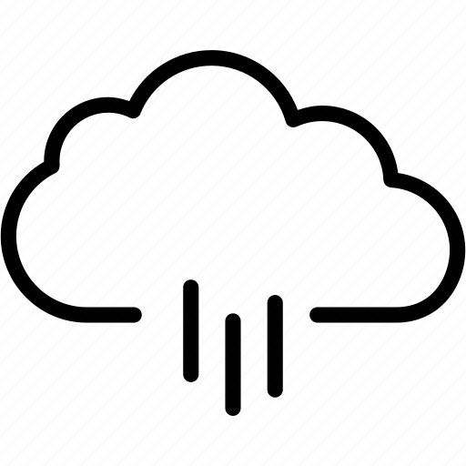 Raining, cloud, cloudy, forecast, rain, weather icon - Download on Iconfinder