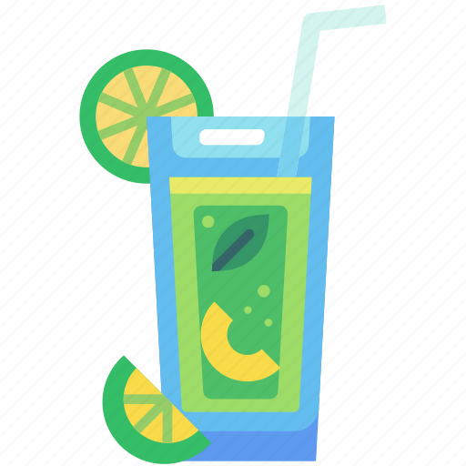 Mojito, cocktail, alcohol, mint, lime, beverage, drink icon - Download on Iconfinder