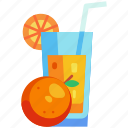 orange juice, fruit, fresh, summer, glass, beverage, drink, cafe, menu