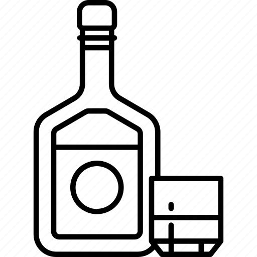 Whisky, alcohol, liquor, bottle, brandy, beverage, drink icon - Download on Iconfinder