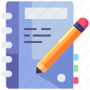 agenda, book, pencil, write, notes, business, office, company, startup