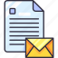 file message, paper, envelope, file, document, file document, business 