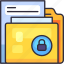private document, lock, secure, secret, folder, file document, file, document, business 