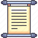 scroll, script, old, document, file, file document, business