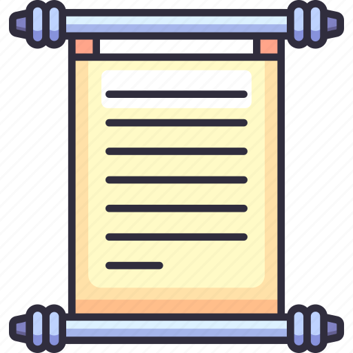 Scroll, script, old, document, file, file document, business icon - Download on Iconfinder