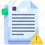 warning file, alert, attention, broken, document, file document, file, business 