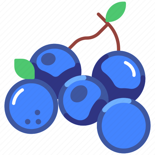 Blueberry, blueberries, berry, fruit, fruits, fresh, food icon - Download on Iconfinder
