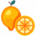 lemon, citrus, orange, fruit, fruits, fresh, food, organic