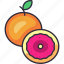 grapefruit, citrus, orange, fruit, fruits, fresh, food, organic 