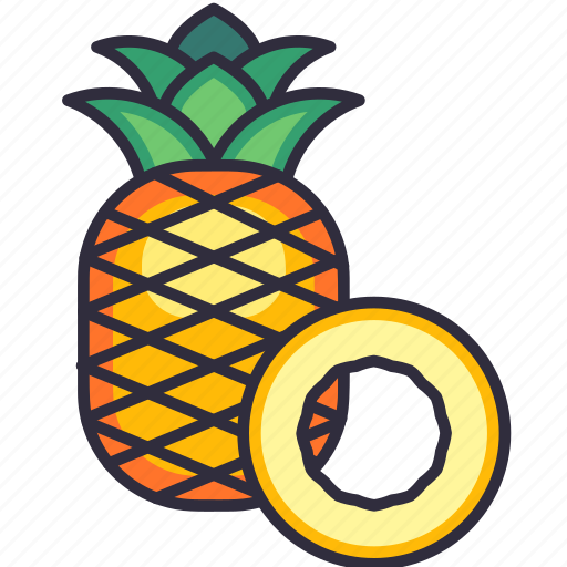 Pineapple, pineapple fruit, summer, tropical, fruit, fruits, fresh icon - Download on Iconfinder