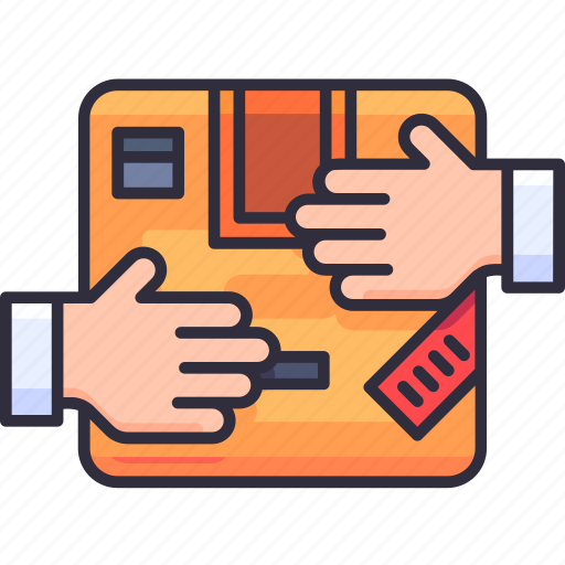 Handover, sent, success, received, hand, logistics, delivery icon - Download on Iconfinder