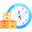 time logistic, delivery time, clock, timer, schedule, logistics, delivery, shipping, package 
