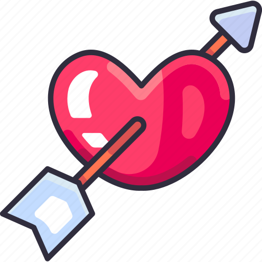 Arrow, cupid, feelings, archery, dating, love, heart icon - Download on Iconfinder