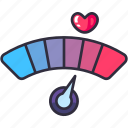 love meter, speed, performance, measurement, lovely, love, heart, valentine, romantic