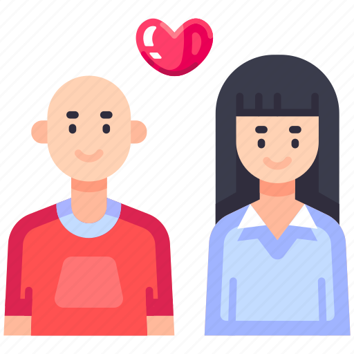 Fall in love, dating, falling in love, couple, relationship, love, heart icon - Download on Iconfinder