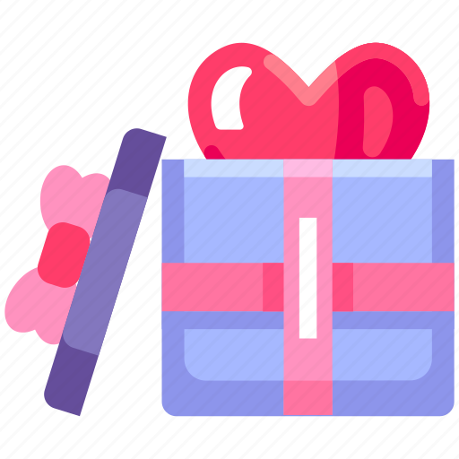 Gift, dating, present, surprise, special, love, heart icon - Download on Iconfinder
