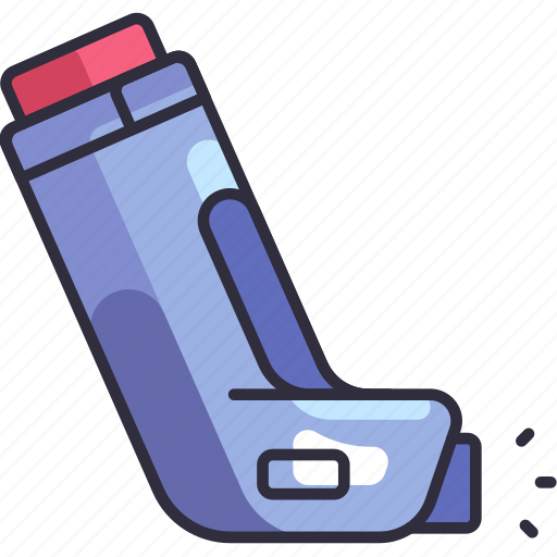 Pharmacy, medicine, medical, asthma inhaler, inhalator, spray, breathing icon - Download on Iconfinder