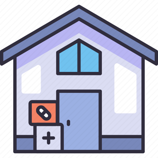 Pharmacy, medicine, medical, home, delivery, shipping, package icon - Download on Iconfinder