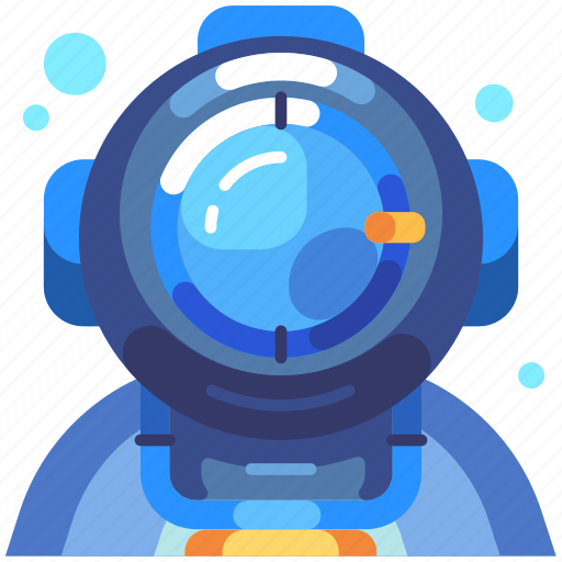 Travel, tourism, holiday, vacation, aqualung, diving, helmet icon - Download on Iconfinder