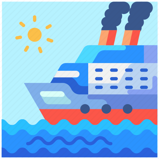 Travel, tourism, holiday, vacation, cruise, ship, boat icon - Download on Iconfinder