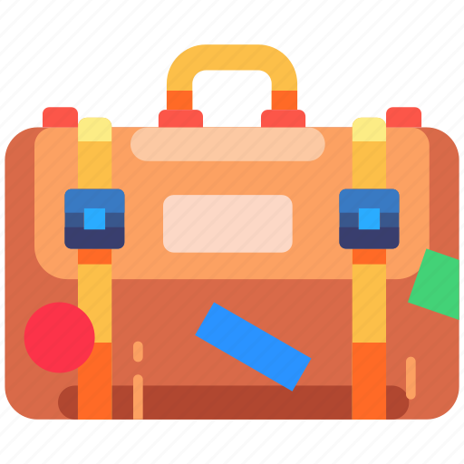 Travel, tourism, holiday, vacation, luggage, baggage, suitcase icon - Download on Iconfinder