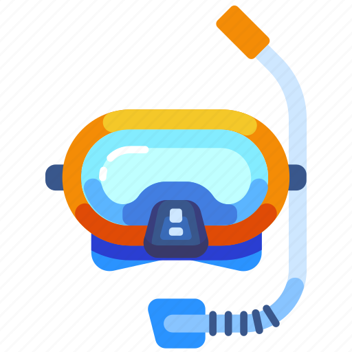 Travel, tourism, holiday, vacation, snorkel, mask, diving icon - Download on Iconfinder