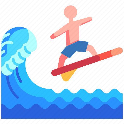 Travel, tourism, holiday, vacation, surfing, surfer, summer icon - Download on Iconfinder