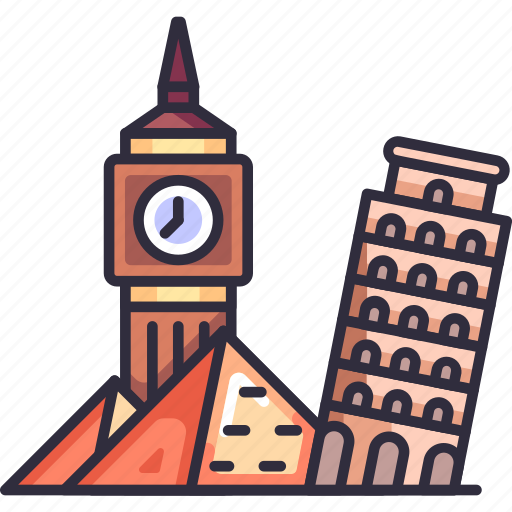 Travel, tourism, holiday, vacation, landmark, monument, tower icon - Download on Iconfinder