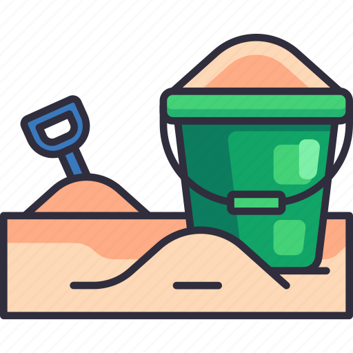 Travel, tourism, holiday, vacation, sands bucket, beach, play icon - Download on Iconfinder