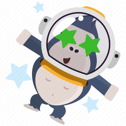 Astronaut, emoji, emoticon, gorilla, smiley, sticker icon - Download on Iconfinder