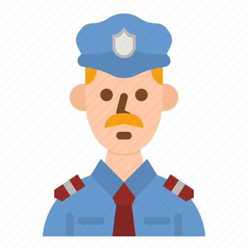 Police, policeman, guard, man, guardian icon - Download on Iconfinder