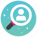 candidate search, recruitment, search person, searching profile, user search