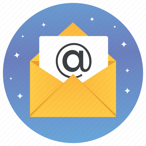 E message, email, mail, opened email envelope, professional email icon - Download on Iconfinder