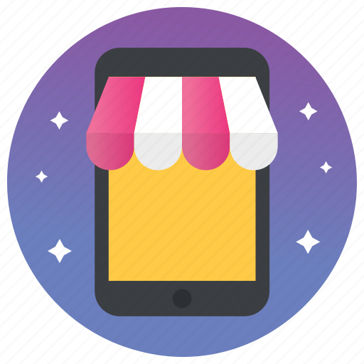 Device cart, mobile shop, online shop, online shopping, shop, store icon - Download on Iconfinder