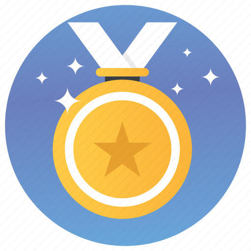 Badge, bronze, medal, prize, ribbon medal, shield icon - Download on Iconfinder