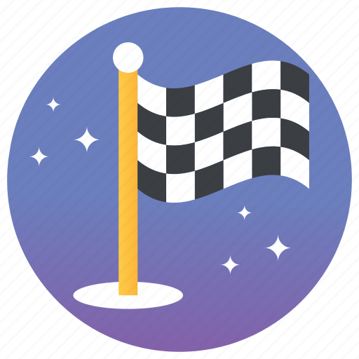 American flag, checkered flag, flag, sports equipment, sports flag icon - Download on Iconfinder