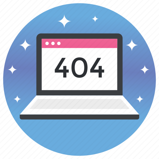 404 error, error 404, file not found, page not found, web error, webpage error icon - Download on Iconfinder