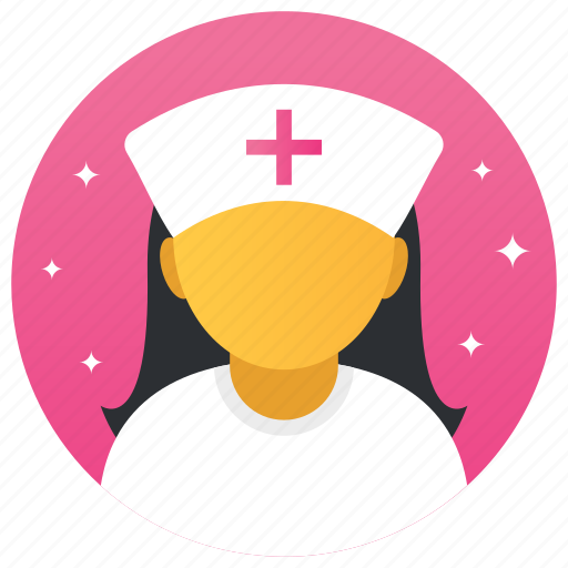 Attendant, candy striper, caregiver, nurse, registered nurse, therapist icon - Download on Iconfinder