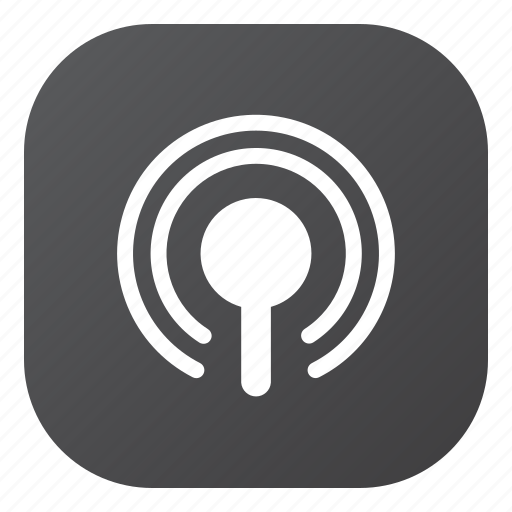 Apps, podcast, radio, signal icon - Download on Iconfinder