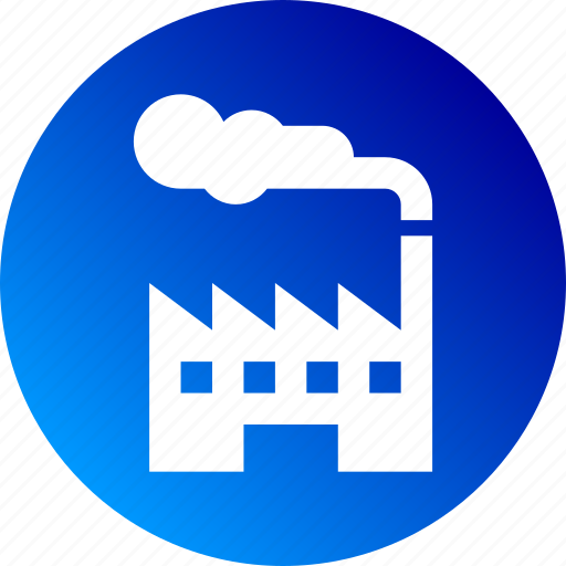 Factory, fog, gradient, industry, plant icon - Download on Iconfinder