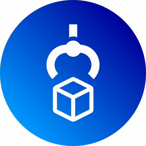 Choose, claw, cube, gradient, pick, select, selection icon - Download on Iconfinder