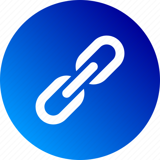 Bind, binding, chain, gradient, link, url, web address icon - Download on Iconfinder