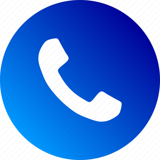 Call, calling, dial, gradient, phone, telephone icon - Download on Iconfinder