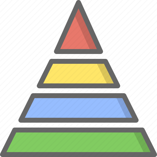 Analytics, charts, graph, mathematics, pyramid, statistics, triangle icon - Download on Iconfinder