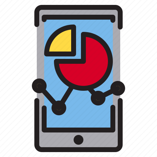 Graph, mobile, computer, finace icon - Download on Iconfinder